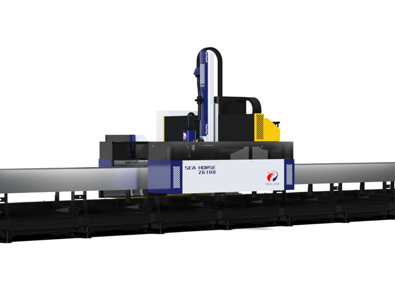 Máquina de corte a laser de aço SEA HORSE 26100H: ferramenta de processamento de aço eficiente e precisa