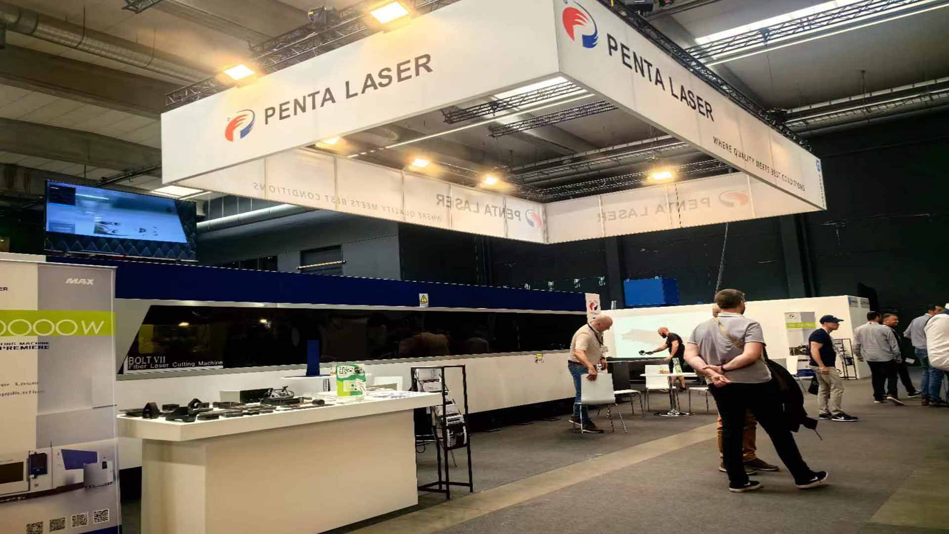 Bélgica e Tailândia trabalham juntas em exposições duplas, a série Penta Laser BOLT 7 atrai atenção global